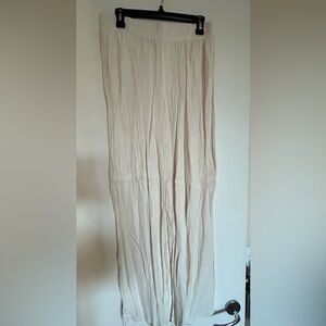 Zara Palazzo Pants in Cream